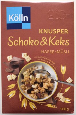 Kellogs, Hafer-Müsli, Schoko und Keks