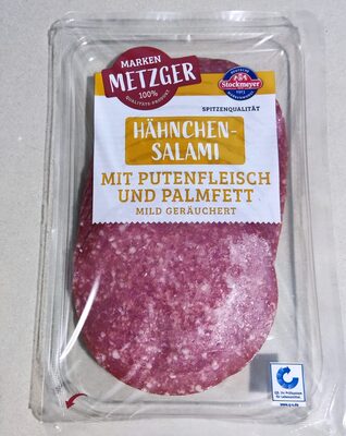 Hähnchen-Salami mit Putenfleisch & Palmfett