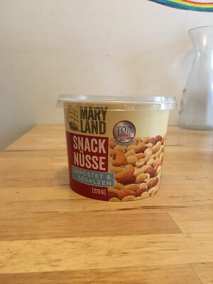 SNACK Nüsse, geröstet & gesalzen