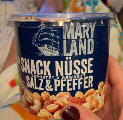 Snack Nüsse Salz & Pfeffer