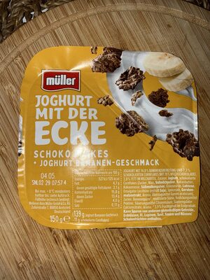 Joghurt mit der Ecke - Schoko-Flakes