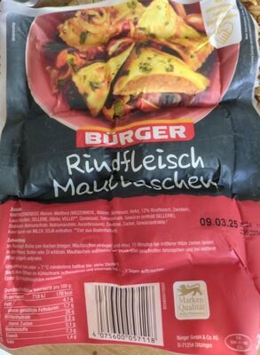Rindfleisch-Maultaschen