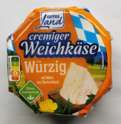 Cremiger Weichkäse, würzig