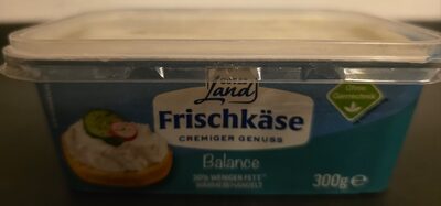 Frischkäse Balance 30% weniger fett