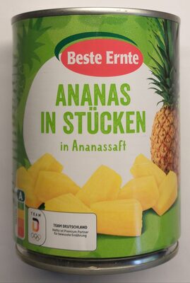 Ananas in Stücken