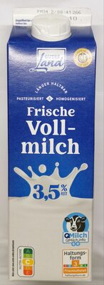 Frische Vollmilch, 3,5 % Fett