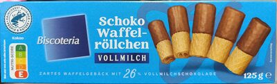 Schokowaffelröllchen Vollmilch