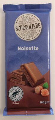 Milchschokolade Noisette
