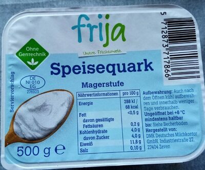 Speisequark Magerstufe