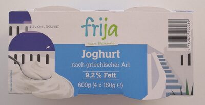 Joghurt nach griechischer Art