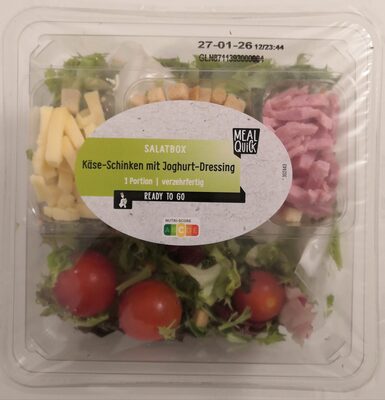 Salatbox Käse-Schinken